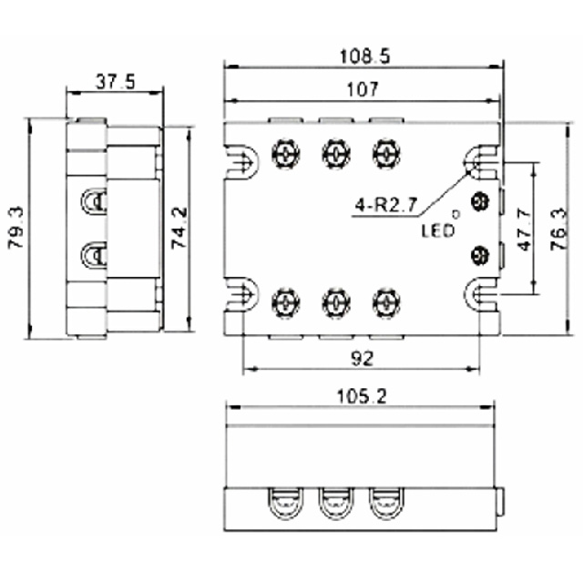 AC-AC / 40A SSR